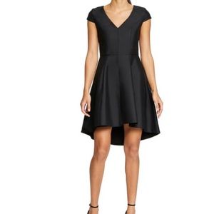 NWT HALSTON HERITAGE High/low Cocktail Dress In Black